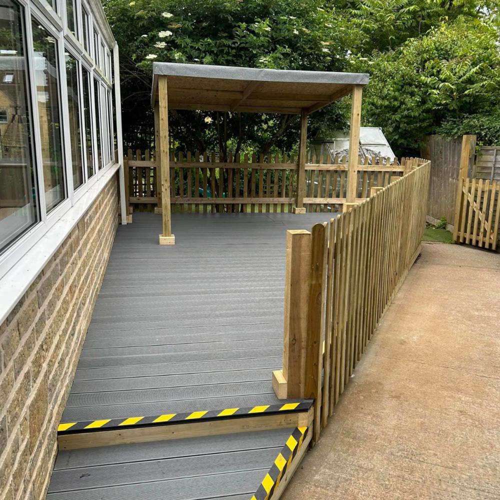 Decking by Alpha Fencing & Garden Services